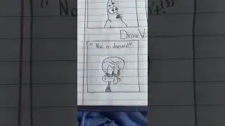 Funny scene from SpongeBob #spongebob #spongebobsquarepants #drawing #comic #shorts #funny #art