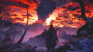 Relaxing Walk Snow Tour ❄️ Horizon Zero Dawn