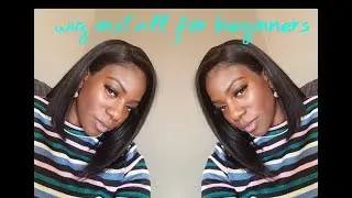 WHAT THE YOUTUBERS DONT SHOW US! Realistic Struggle wig install. #Unicehair #WigInstall #bobwig