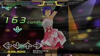 Disturbia - Rihanna Expert FC (Dance Dance Revolution: X2) HD PS2 Gameplay