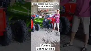 Mesin Buldoser karpet masjid #spinnerkaretmasjid