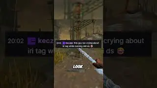 Stream Sniping comp player comes into chat and cries 