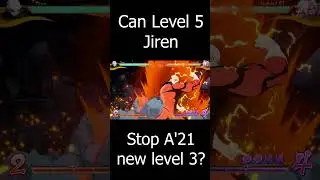Can level 5 jiren stop a21's new level 3? #dbfz #dragonball #short #shorts