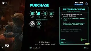 Star Wars Outlaws: Blaster Recirculator Locations