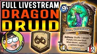 ⭐ Wild Dragon Druid! Murder at Castle Nathria - Hearthstone