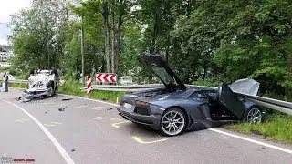 SUPERCARS # CRASH COMPILATION # SVR # PORSCHE #LAMBORGHINI #MERCEDES...  #DASHCAM