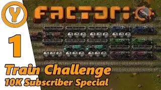 Ultimate Factorio Train Challenge  - Episode 1