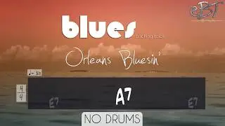 ORLEANS BOOGIE STYLE BLUES JAM! [NO DRUMS]