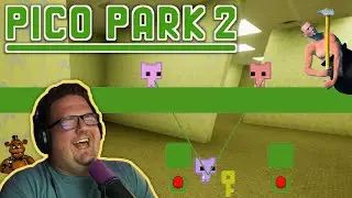 Five Nights Of Backrooms Over It | Pico Park 2 w/ Mark & Wade
