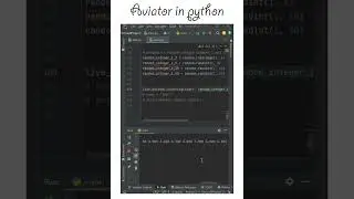 Simple aviator in Python