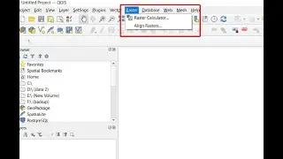 QGIS Error: All Options in Raster tool not Showing | Enable processing tool