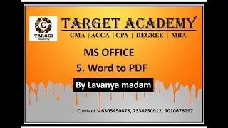 5. Word to PDF