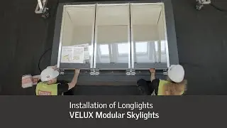 Installation of Longlights - VELUX Modular Skylights