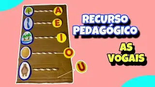 As Vogais | Alfabetização | Recurso Pedagógico