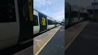 Southern class 171 departing eridge with 2 tone horn