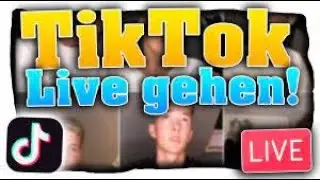 WIE ICH AUF TIKTOK LIVE GEHE !!! (AUF PC)