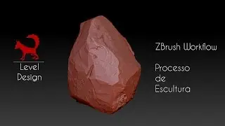 ZBrush Workflow | Fazendo a escultura de uma rocha [EP01]