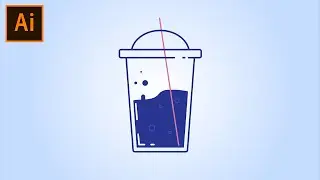 Create a plastic cup in Adobe Illustrator CC, Illustrator Tutorial