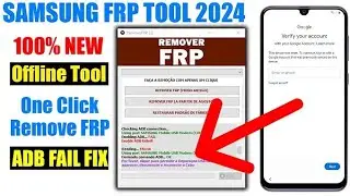 Samsung FRP Tool 2024 All Samsung FRP Bypass Android 12 13 14 || Samsung FRP Remove ADB Enable Fail