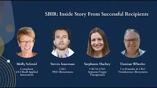 SBIR: Inside Story from Successful Recipients