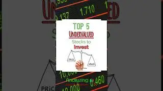 Top 5 Undervalued Stocks to invest | Nifty 50 | Sensex | NSE | BSE | Indian Stock Market