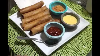 Making Pork and Shrimp Lumpia's