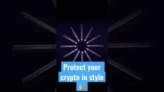 stylish way to protect your crypto assets!!!🤯🤯🤯#ledger#crypto security
