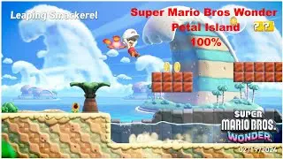 Mario bros wonder Petal island 100%