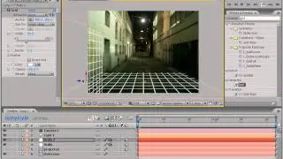 After Effects Tutorial 38. 3D Camera Projection 2