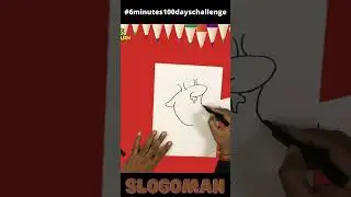 How to draw Slogoman 