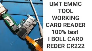 UMT EMMC TOOL WORK SD CARD READER 100% TEST / UMT EMMC TOOL SD CARD READER NOT WORK 100 % SOLUTION