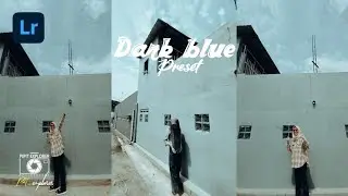 Tutorial preset dark blue | aestetic preset || lightroom Android 11 #9