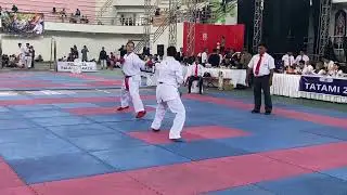 Nurul Atlet Karate Forki Banjarmasin , memperebutkan Medali emas | Isen mulang Karate Championship 2