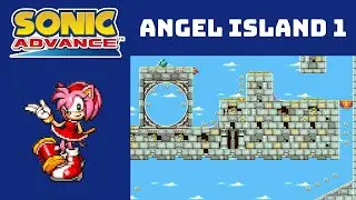 Sonic Advance - Angel Island 1 (Amy) in 0:33:97