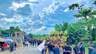 10 Th Muharram ||  Narikel Beria karbala 2024 || Narikel Beria karbala Drone Viw