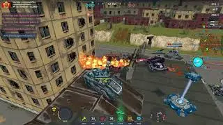 7 killstreak with Freeze in Tanki Online