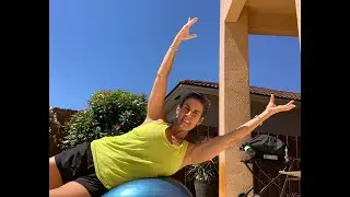 I LOVE MY BOSU Ball Core Workout... especially the OBLIQUE section