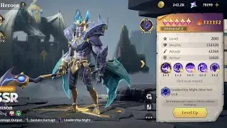 inariel legend dragon hunt - Maxing out Benson