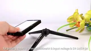 LR-11 LED rechargeable mini flat light On Camera DSLR Photography Lighting Fill Light