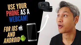 How to use your Phone's camera as a Webcam in Zoom and OBS | iOS and Android