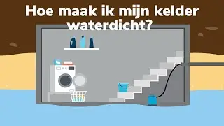 Hoe maak ik mijn kelder waterdicht?