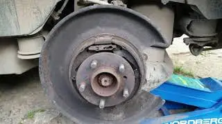 Handbrake adjustment RANGE ROVER III 02-12 322