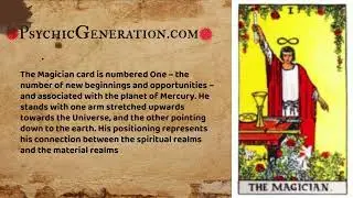 The Magician Tarot Card Meanings #shorts