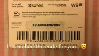 Free unused Nintendo Eshop code 100% real