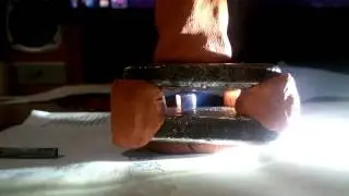 Висмут. Диамагнитная левитация. Flying bismuth