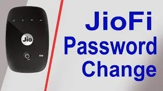 How To Change JioFi Wi-Fi Password using jiofi.local.html