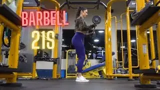 Barbell curls 21 / Barbell bicep exercises for women / Biceps exercises for women /BIKINI FIT