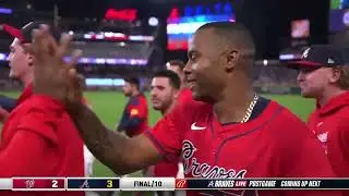 Michael Harris Walkoff single Vs Nationals