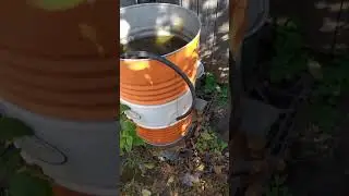 Как слить бочку воды 200 литров