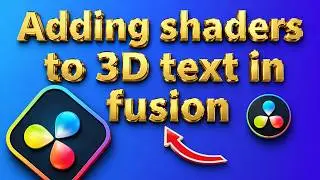 Master 3D Text in DaVinci Resolve 18.5: Add Stunning Shaders & Download 3 FREE Templates!
